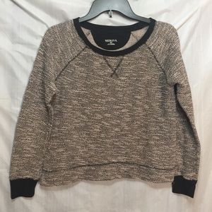 Merona cropped sweatshirt S